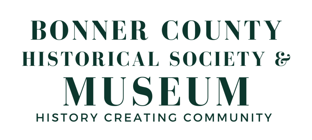 Bonner County Historical Society and Museum logo in Sandpoint, Idaho. History creating community in Sandpoint, Idaho.